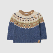 Load image into Gallery viewer, Knitted jacquard jumper