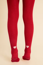 Load image into Gallery viewer, Vera Tights 2-pack - Pink-Red Glitter 2-pack
