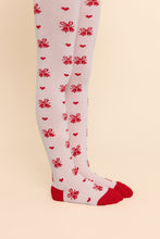 Load image into Gallery viewer, Vera Tights 2-pack - Pink-Red Glitter 2-pack