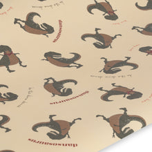 Load image into Gallery viewer, wrapping paper - dansosaurus