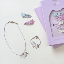 Load image into Gallery viewer, Unicorn Hair &amp; Jewellery Set