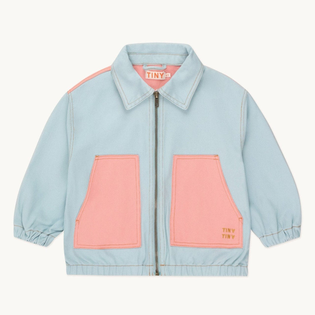 COLOR BLOCKED JACKET