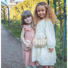 Load image into Gallery viewer, Daisy Gingham Round Bag