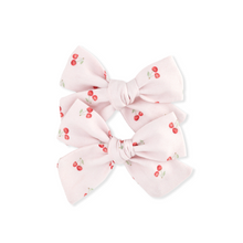 將圖片載入圖庫檢視器 PINWHEEL PIGTAIL SET // CHERRIES