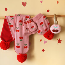 將圖片載入圖庫檢視器 Cheerful Cherry Knitted Scarf