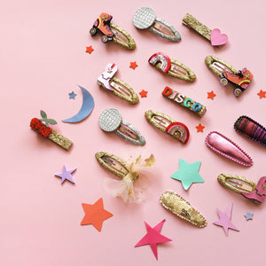 Starry Tulle Clips