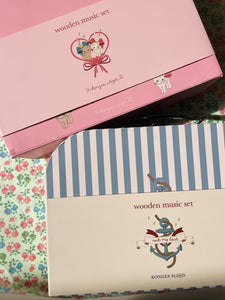 wooden music sets fsc - bow kitty