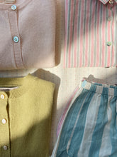 將圖片載入圖庫檢視器 basi cardigan - buttercream - LittleBae.