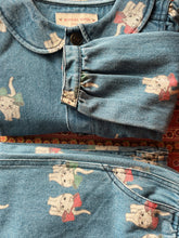 Load image into Gallery viewer, magot pants bow - kitty denim