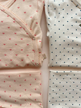 將圖片載入圖庫檢視器 basic long sleeve newborn body - blue dot
