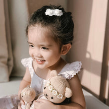 Load image into Gallery viewer, Clip // Chiffon Roses - White