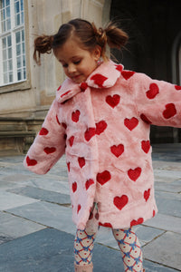 fuzzie coat - coeur mellow