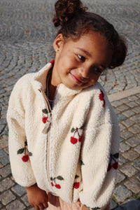 jody teddy jacket grs - ma grande cerise