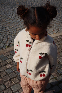 jody teddy jacket grs - ma grande cerise