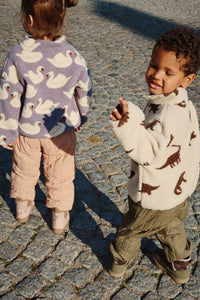 jody teddy jacket grs - dino silhouette