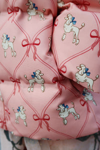 magnum down jacket print - poodle