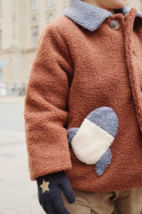 calin rocket coat - cappuccino
