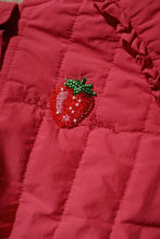 Load image into Gallery viewer, juno sparkle bomber jacket - raspberry wine