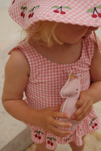 Load image into Gallery viewer, soline swim hat - geranium pink