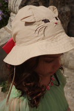 Load image into Gallery viewer, verbena bow kitty sun hat