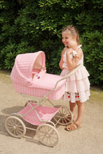 Load image into Gallery viewer, ellie dress gots - peony stripe