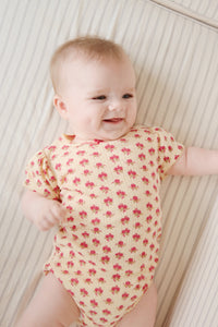 minnie puff sleeve body - rosia sorbet
