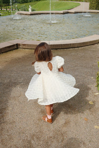 ally dress - antique white