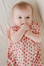 Load image into Gallery viewer, chleo frill romper ocs - rosie rose