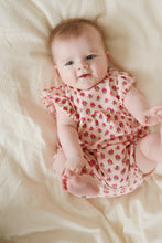 Load image into Gallery viewer, chleo frill romper ocs - rosie rose