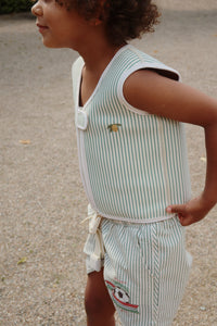ellis swim vest - tea stripe