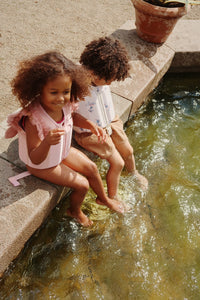 piper swim vest - powder pink