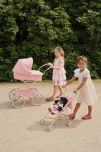 Load image into Gallery viewer, cheeky doll stroller - bubblegum check