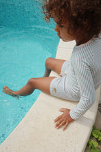 Load image into Gallery viewer, aster swim pants grs - tea stripe