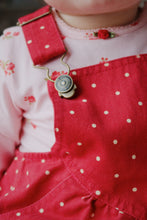 Load image into Gallery viewer, nola overal - strawberry dot