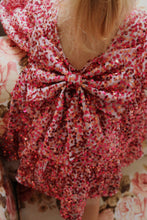 Load image into Gallery viewer, lila bow dress - sparkling sangria
