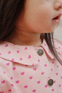 nola shirt jacket - berry coeur
