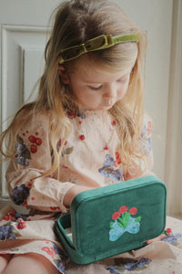 all i wish for jewellery set - bottle green