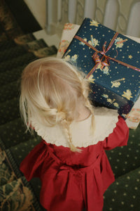 coeur dress - red dahlia