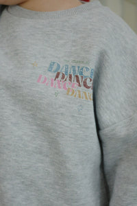 lou sweat shirt - grey melange