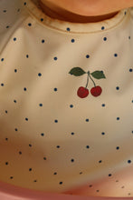 將圖片載入圖庫檢視器 2 pack dinner bib with sleeves - navy dot/rain washed - LittleBae.