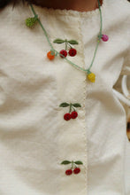 將圖片載入圖庫檢視器 evia cherry dress - cloud cream - LittleBae.