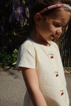 將圖片載入圖庫檢視器 evia cherry dress - cloud cream - LittleBae.