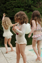 將圖片載入圖庫檢視器 jade long sleeve swimsuit - rose stripe - LittleBae.