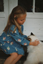 Load image into Gallery viewer, magot jacket - bow kitty denim