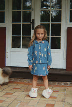 Load image into Gallery viewer, magot jacket - bow kitty denim