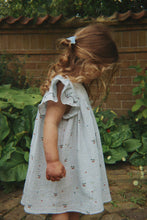 Load image into Gallery viewer, coco dress - cherry blue coeur