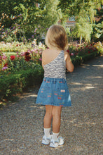 Load image into Gallery viewer, magot printed skirt - ma grande cerise denim