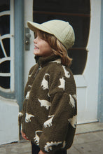 將圖片載入圖庫檢視器 jody teddy jacket - dino silhouette