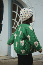 Load image into Gallery viewer, juno bomber jacket - dot miao verde