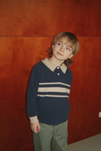 Load image into Gallery viewer, luc pants - milk verte stripe